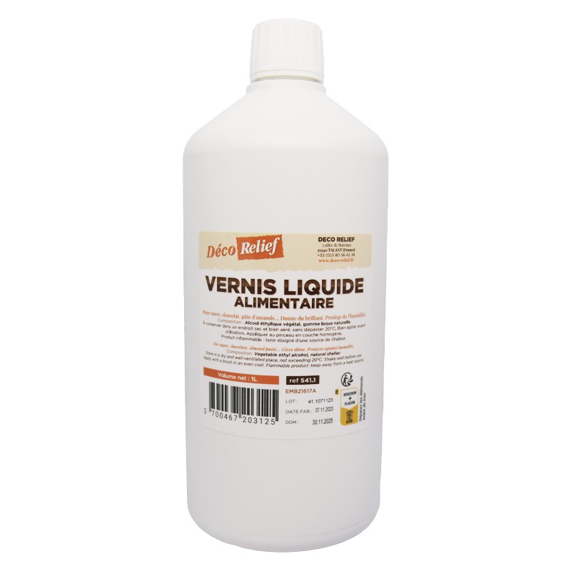 Liquid food varnish 1l