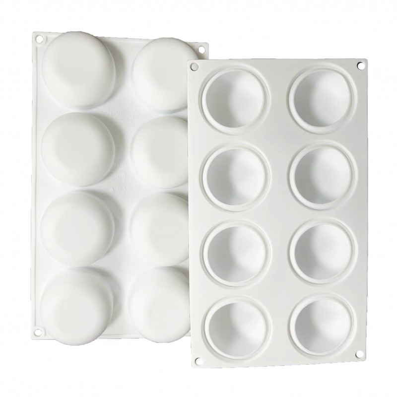 Silicone Mould - Pomponnettes (8pcs)