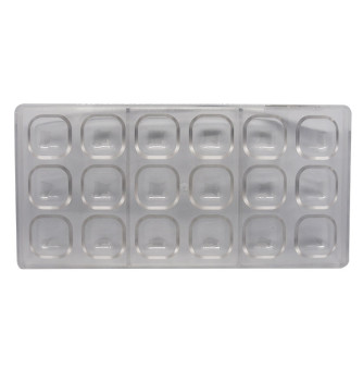 Round Corner Square Chocolate Mould