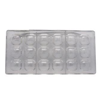 Round Corner Square Chocolate Mould