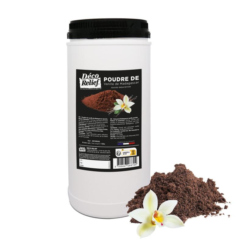 Exhausted Madagascar vanilla powder - 1 Kg