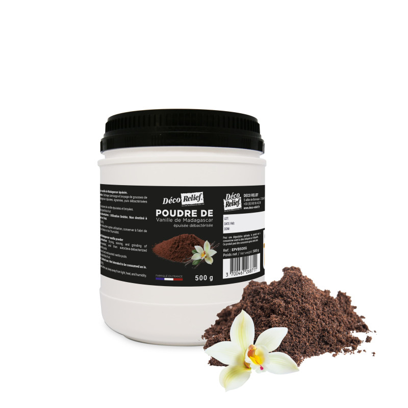 Exhausted Madagascar vanilla powder - 500 g