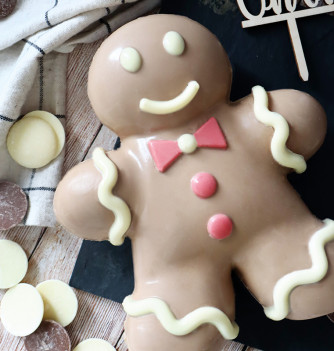 3D Chocolate Mould - Gingerbread Man