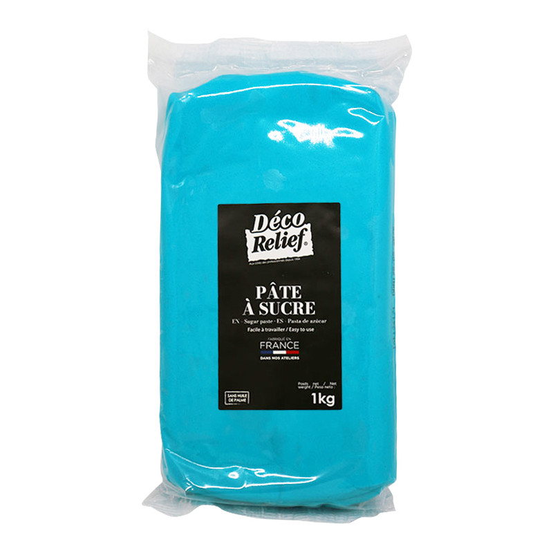 Pâte à Sucre Française Bleu - 1 kg