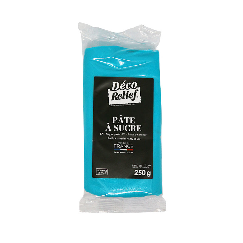 Pâte à Sucre Française Bleu - 250 g