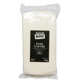 Pâte à Sucre Française Blanche - 1 Kg