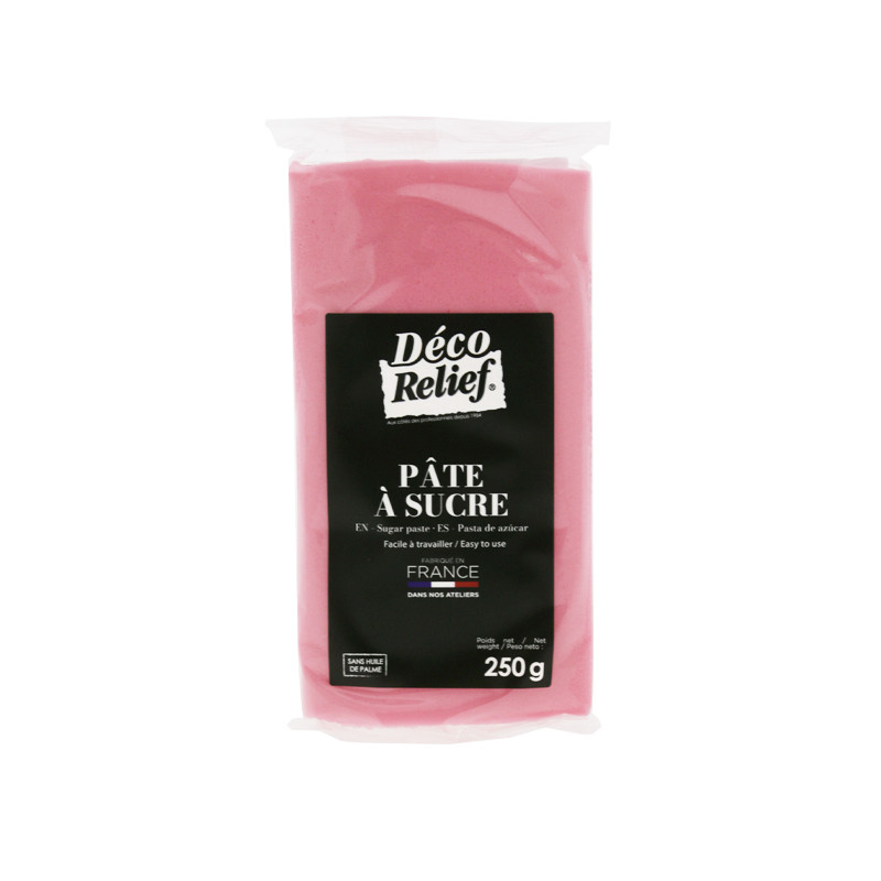 Pâte à Sucre Française Rose - 250 g