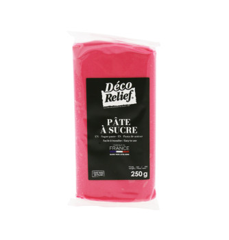 Pâte à Sucre Française Fuchsia - 250 g