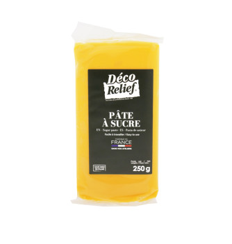 Pâte à Sucre Française Jaune - 250g