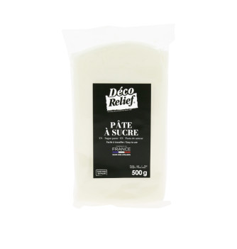 Pâte à Sucre Française Blanche - 500 g