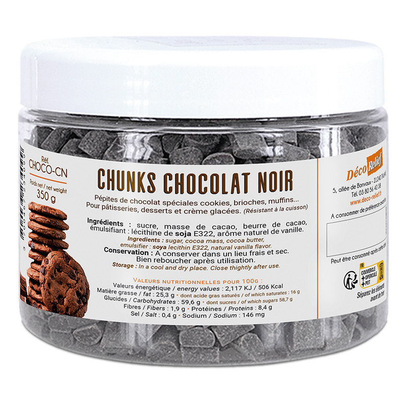 Pépites de Chocolat Noir 350gr