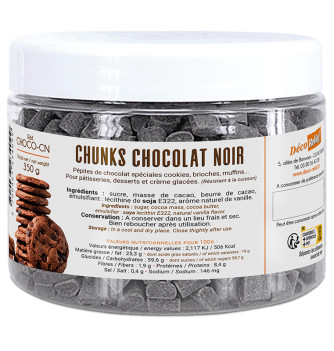 Pépites de Chocolat Noir 350gr