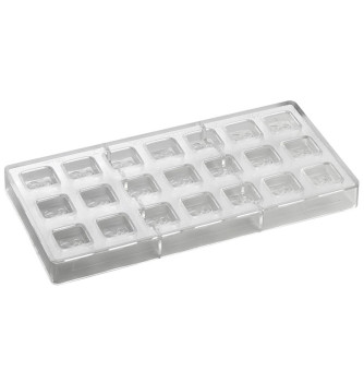 Square Flower Chocolate Mould