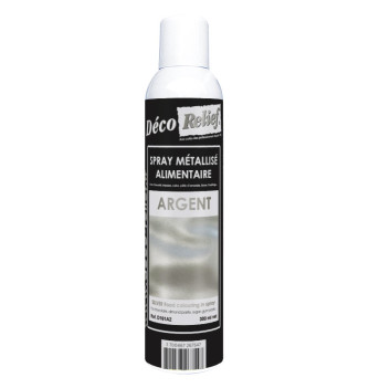 Metallic Food Spray - Silver