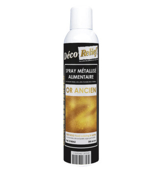 Metallic Food Spray - Old Gold