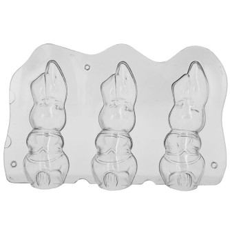 Moule Chocolat Lapin Rieur 175mm