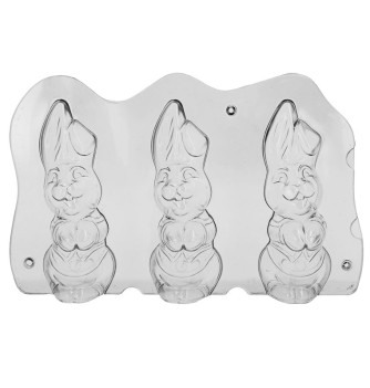 Moule Chocolat Lapin Rieur 175mm