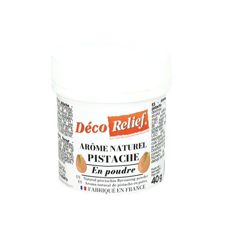 Poudre d'arôme naturel Pistache - 40g