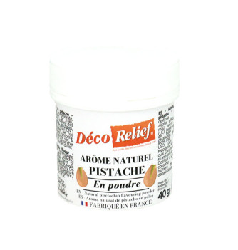 Poudre d'arôme naturel Pistache - 40g