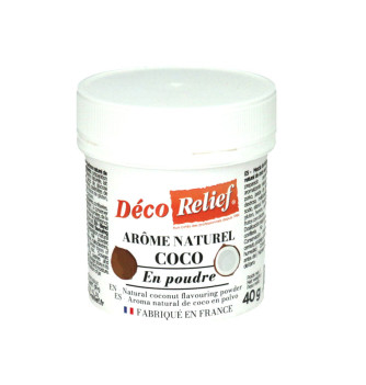 Poudre d'arôme naturel Noix de Coco - 40g