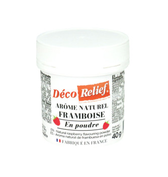 Poudre d'arôme naturel Framboise - 40g