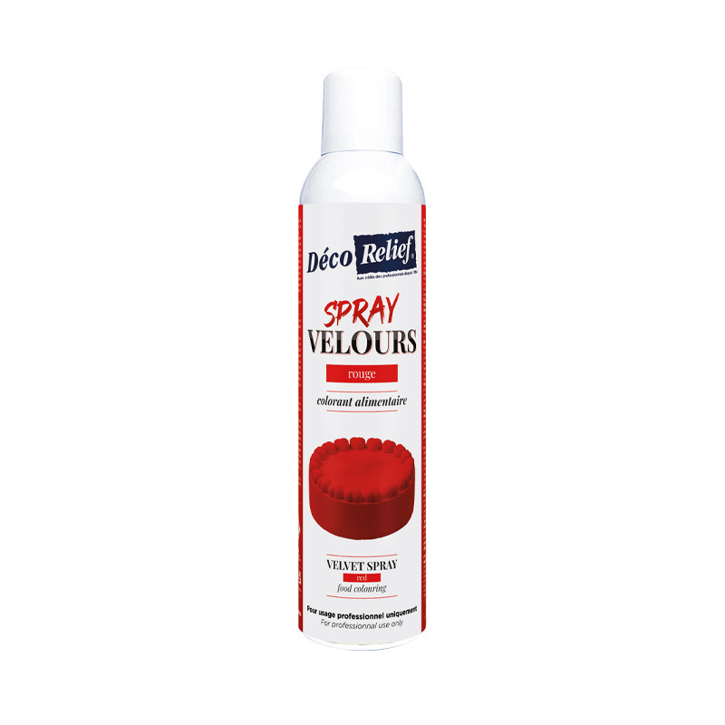 Spray Velours Rouge - Beurre de cacao - 300 ml