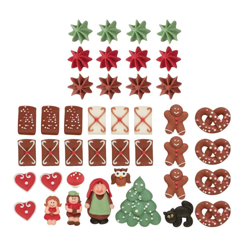 Sugar Decorations "Gingerbread House"