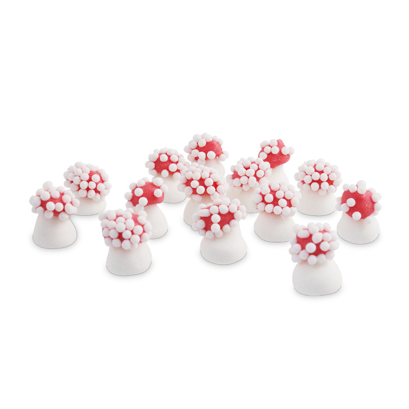 Petits Champignons en Sucre h.1 cm - 960 pcs