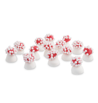 Petits Champignons en Sucre h.1 cm - 960 pcs