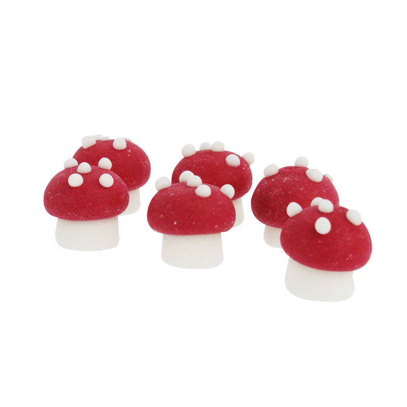 Grands Champignons en Sucre h.1,8 cm - 270 pcs