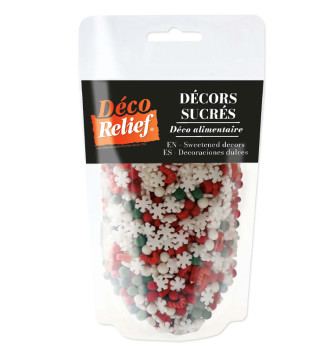 Décors sucrés - mix Noël