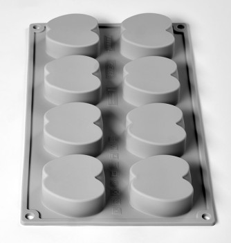 Pavoni Silicone Mould - Half Apple