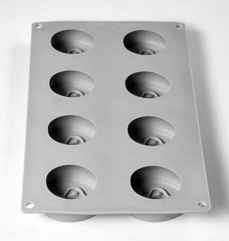 Pavoni Silicone Mould - Half Apple