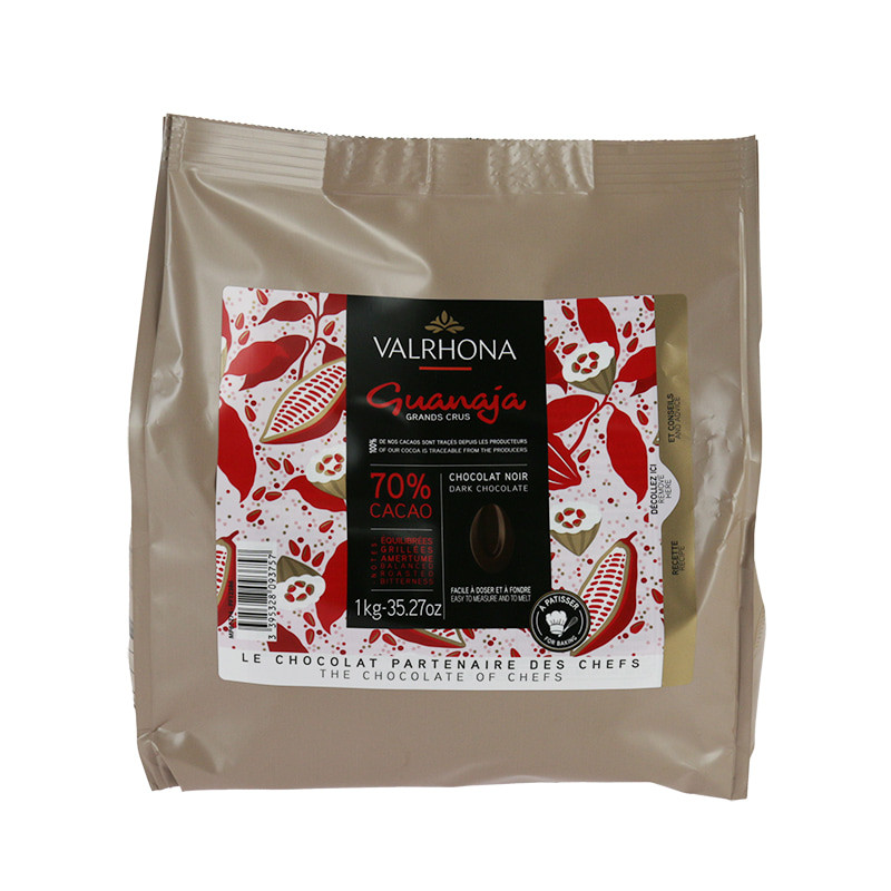 Couverture Chocolate - Dark - 70 % Guanaja - 1 Kg