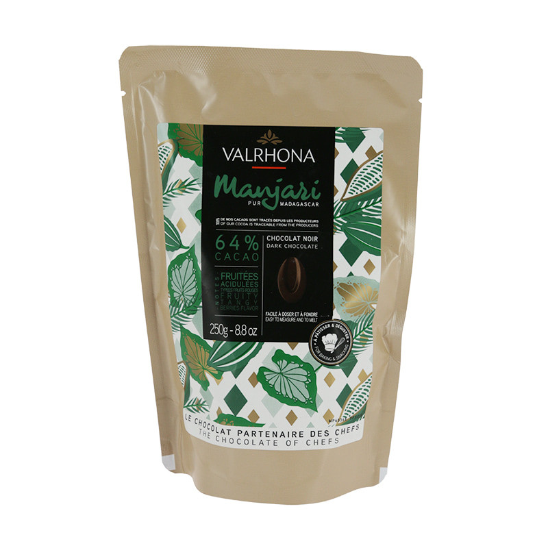 Couverture Chocolate - Dark - 65 % Manjari - 250g