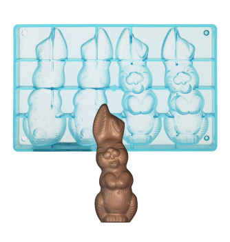 Chocolate mould - Laughing Rabbit