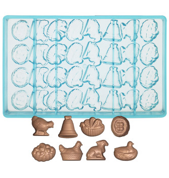 Chocolate mould - Fry Pascal Animals