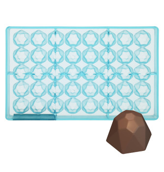 Chocolate mould - 40 Diamond