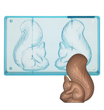 Chocolate mould - Squirrel