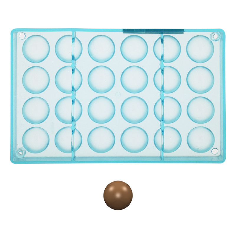 Chocolate mould - 24 Half Spheres