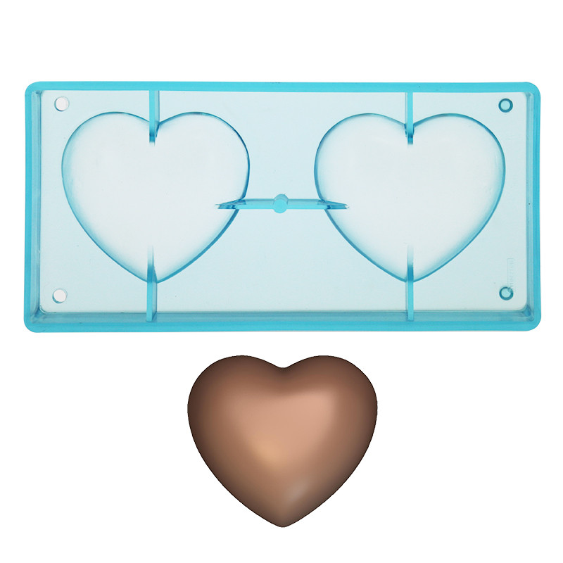 Chocolate mould - 2 Hearts