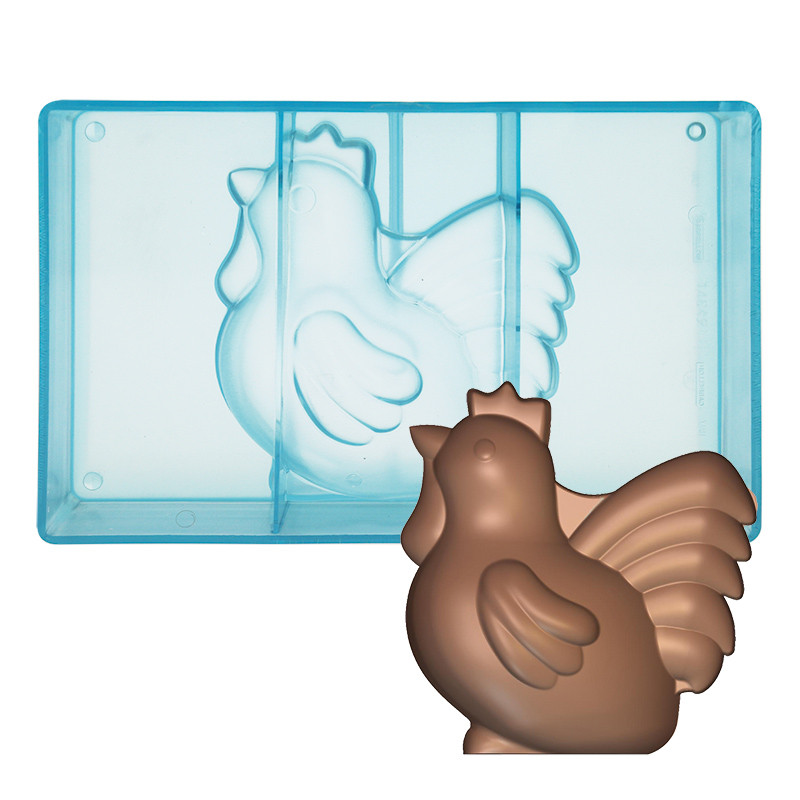 Chocolate mould - 1 modern Hen