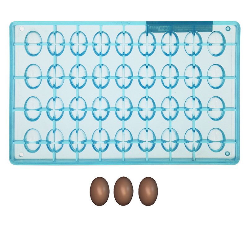 Chocolate mould - 36 half-Eggs