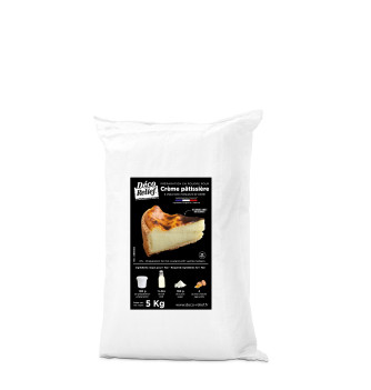 Préparation en poudre pour crème pâtissière avec grains - 5 Kg