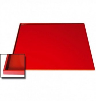 Silicone mat - Smooth-10mm edge-600x400mm