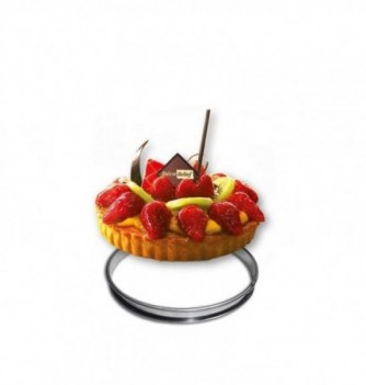 YULE LOG CAKE MOULD IN PLASTIC- HALF SPHERE 509x83x70 – Bakery and
