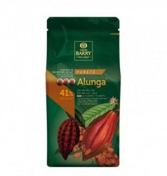 Couverture Chocolate - Milk - 41 % Alunga - 1 Kg