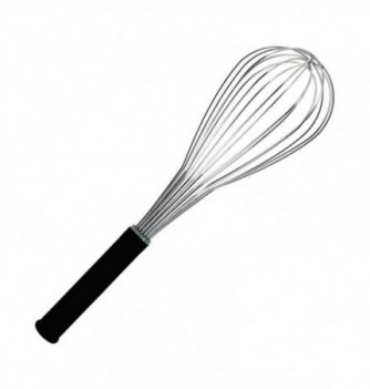 Stainless Steel Whisk with Rubber Handle - 36cm