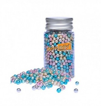 Sugar Decorations - Multicolored Pearls