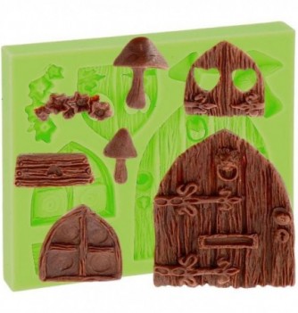 Silicone Mould - Doors (1.5-7cm)